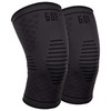 Proflex By Ergodyne Knee Compression Sleeve, Black, S 601